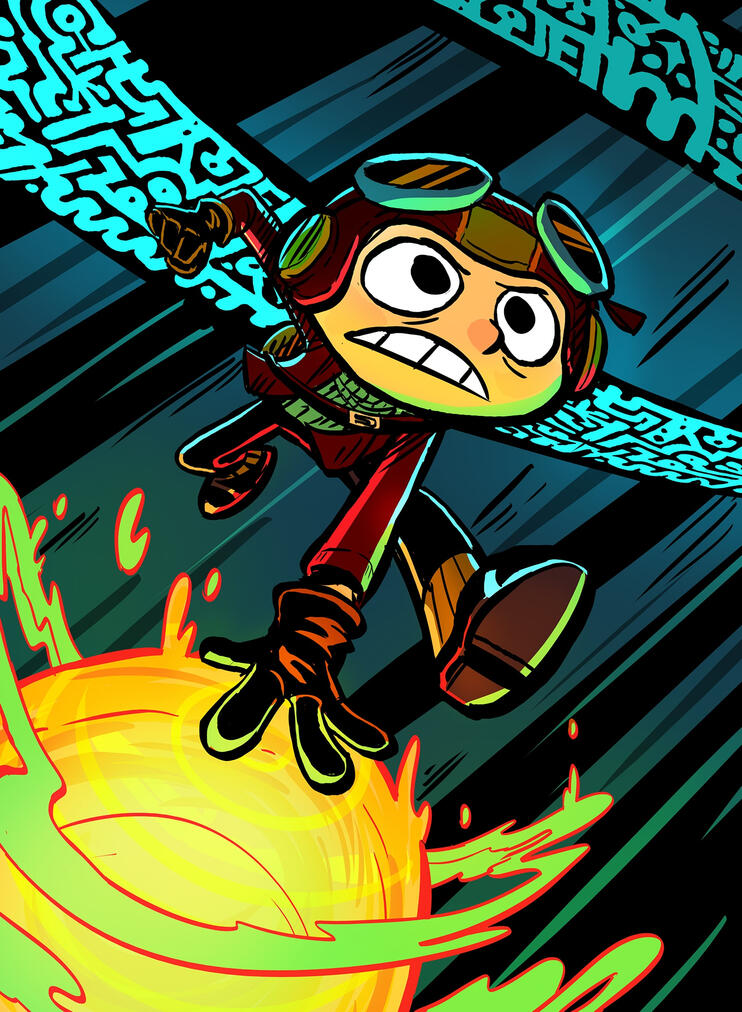 Double Fine - Psychonauts Art Card Double Fine - Psychonauts Art Card