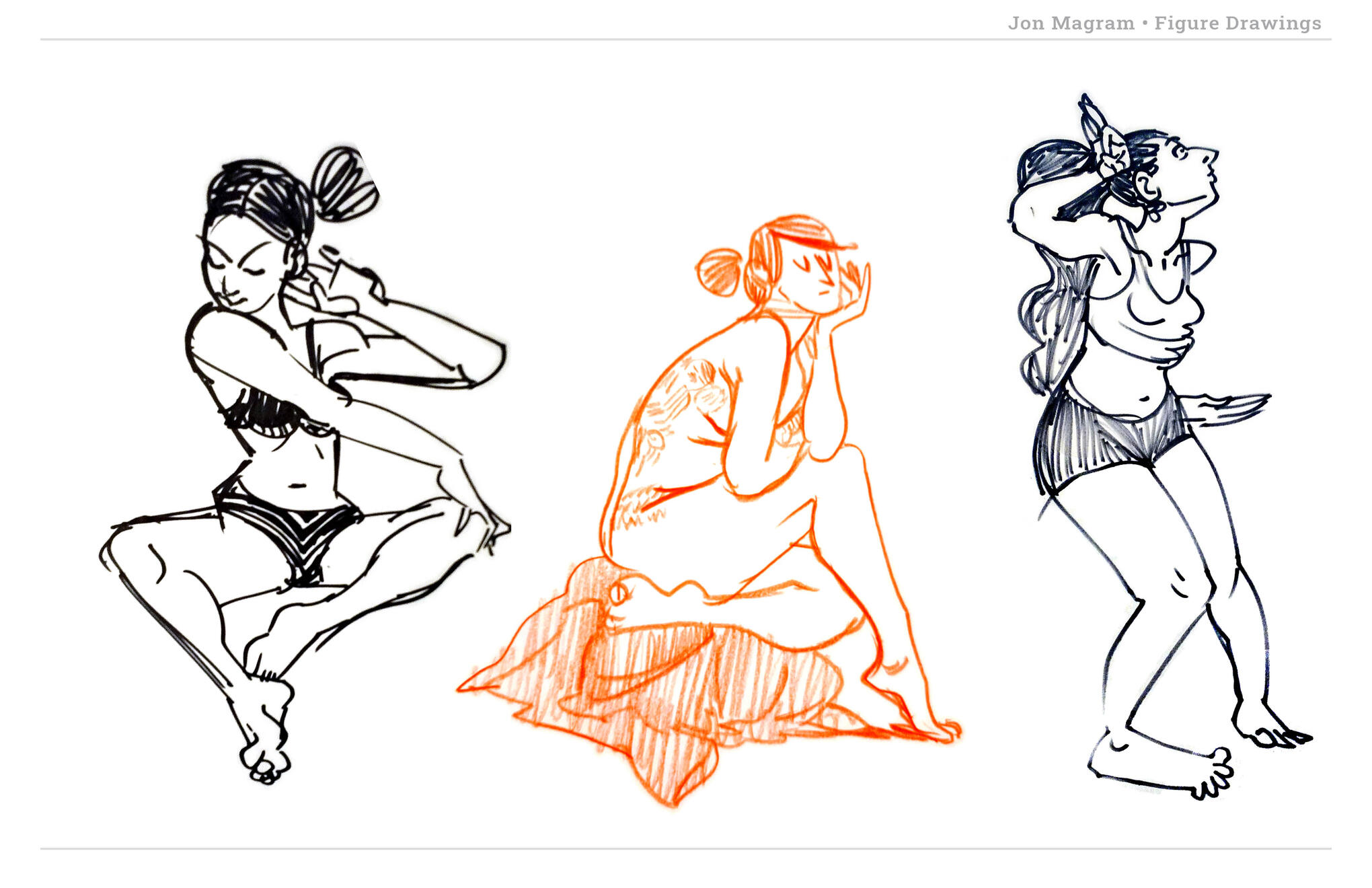 Figure Drawings - Page 4 Figure Drawings - Page 4